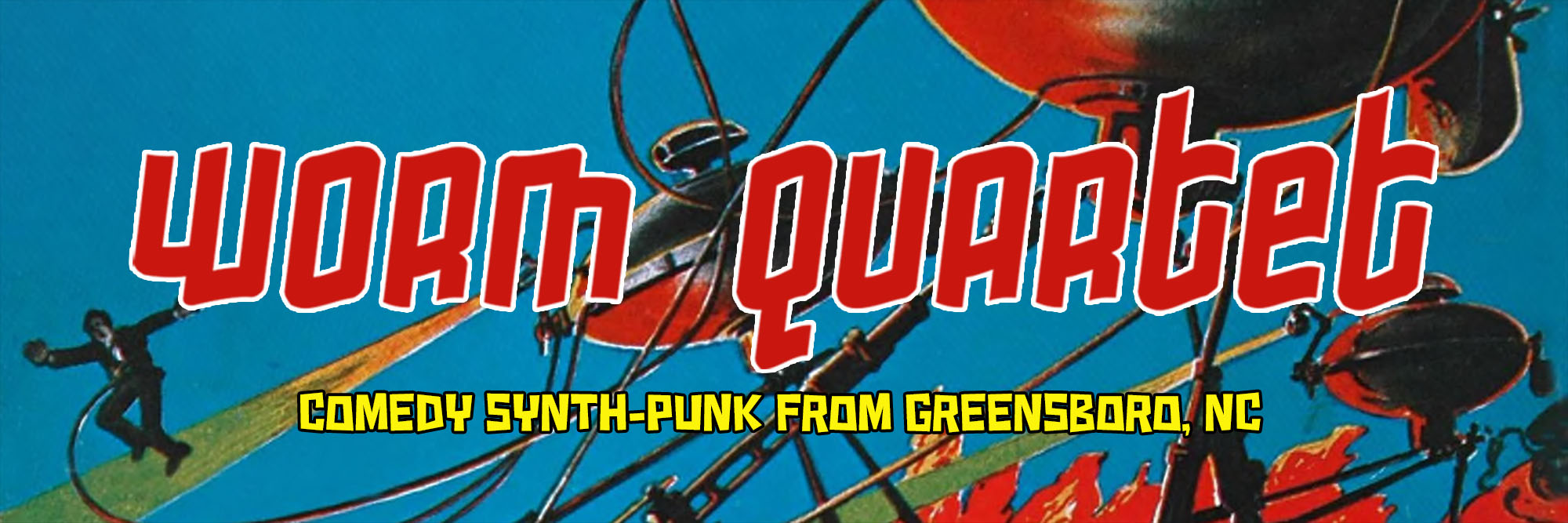 WORM QUARTET - Comedy Synth-Punk from Greensboro, NC